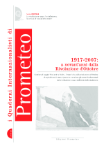 1917-2007: a novant’anni dalla Rivoluzione d’Ottobre